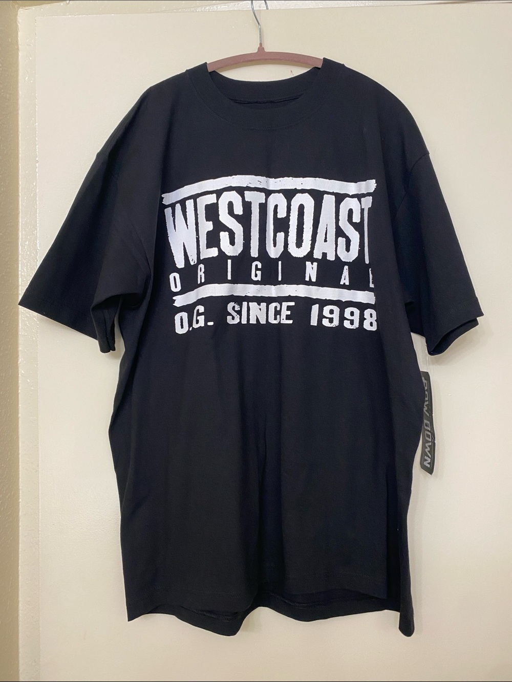 Black West Coast Graphic Tee